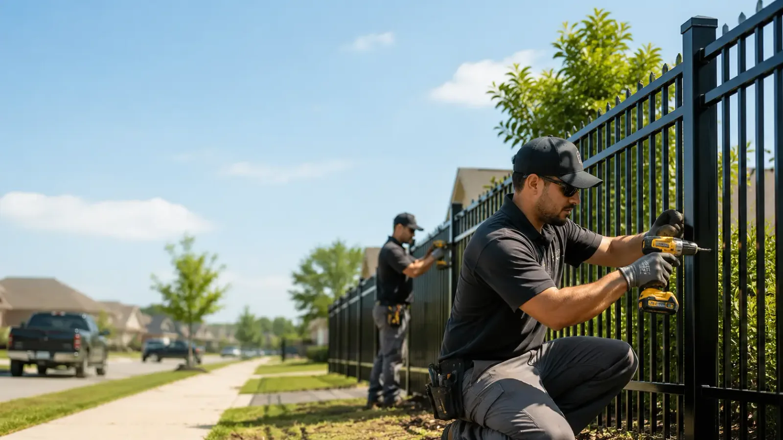Metal Fence Installation in Clear Brook, VA